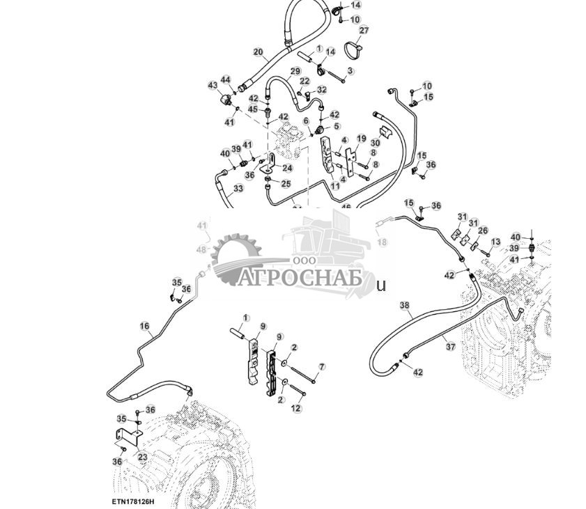 Brake Lines, W Secondary Brake (804101 - ) - ST901553 591.jpg